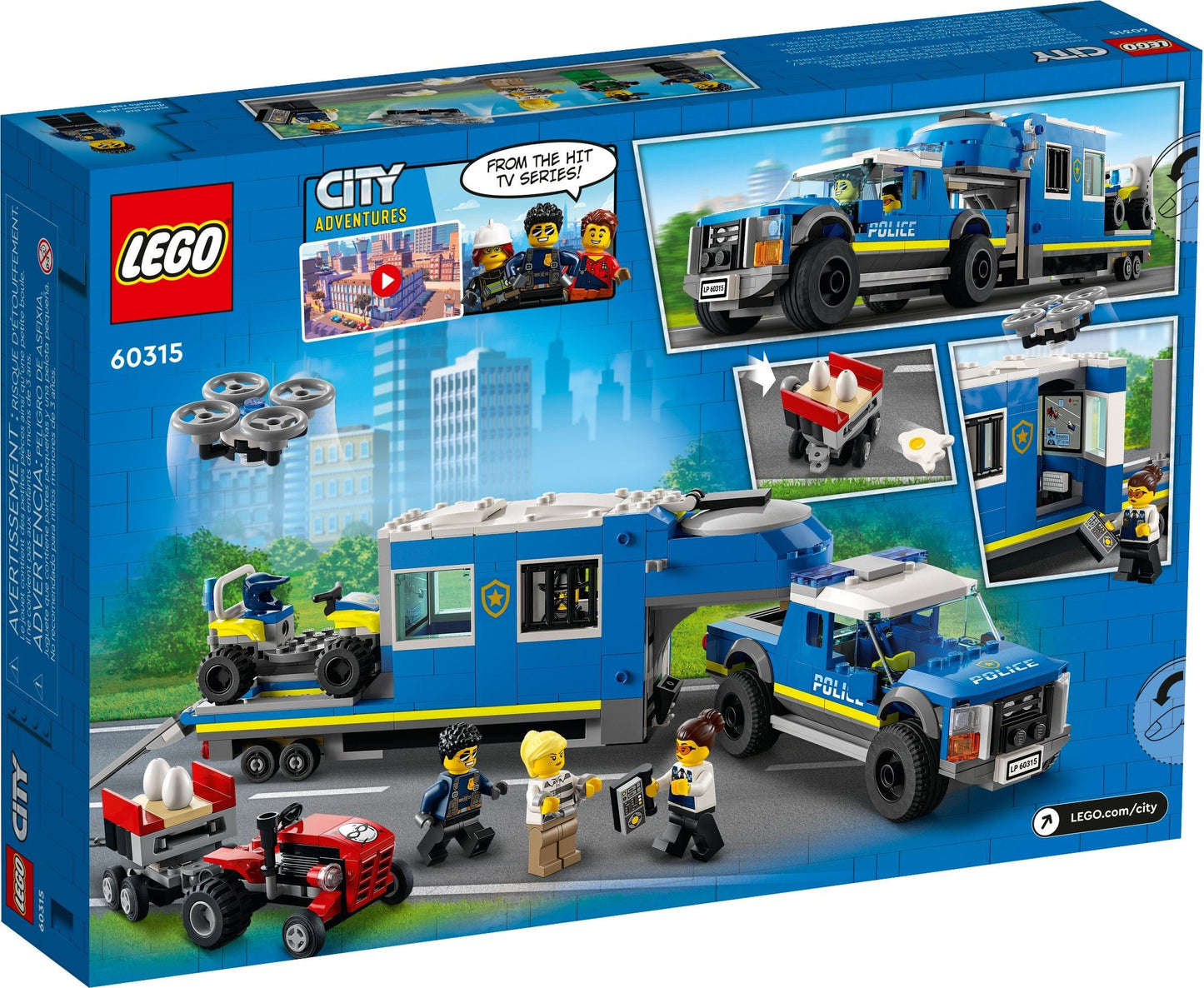 Camion de commandement mobile de la police | Ville | 60315