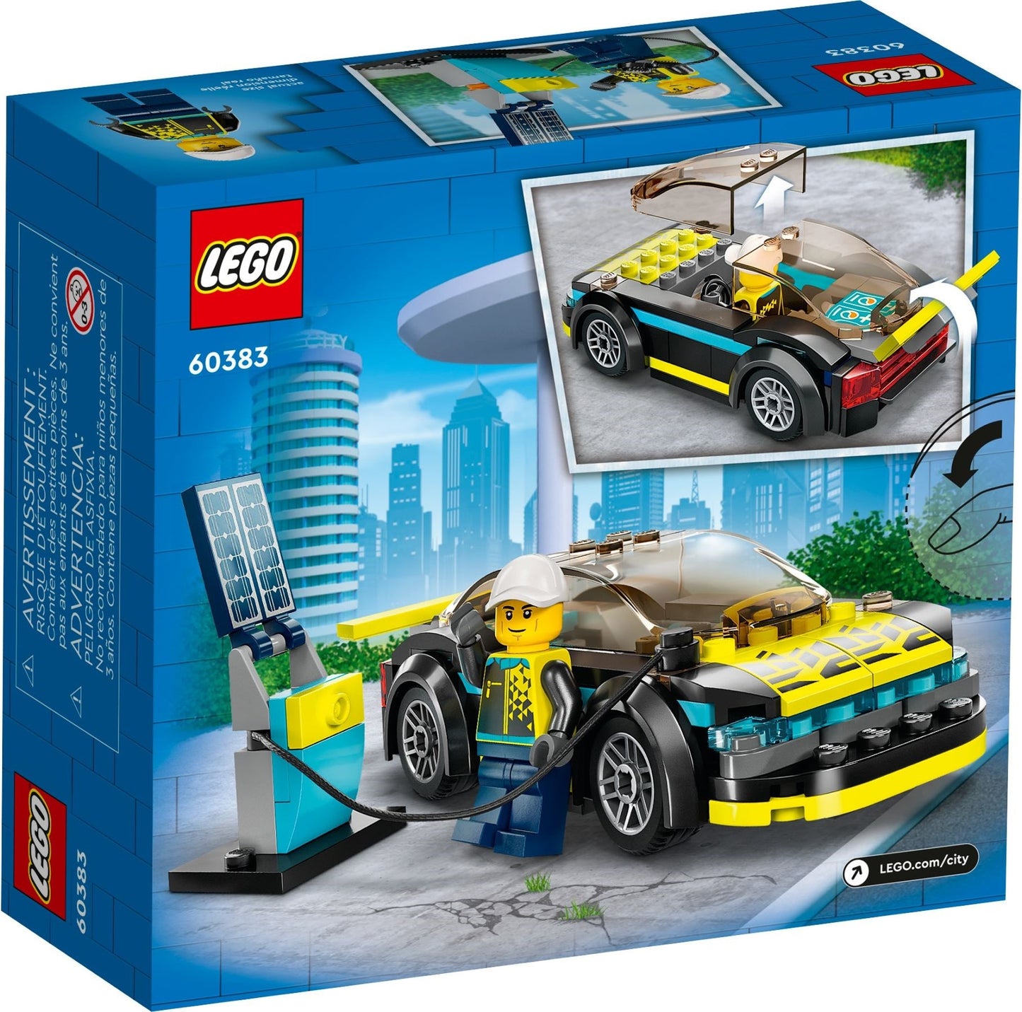 Voiture de sport électrique | Ville | 60383