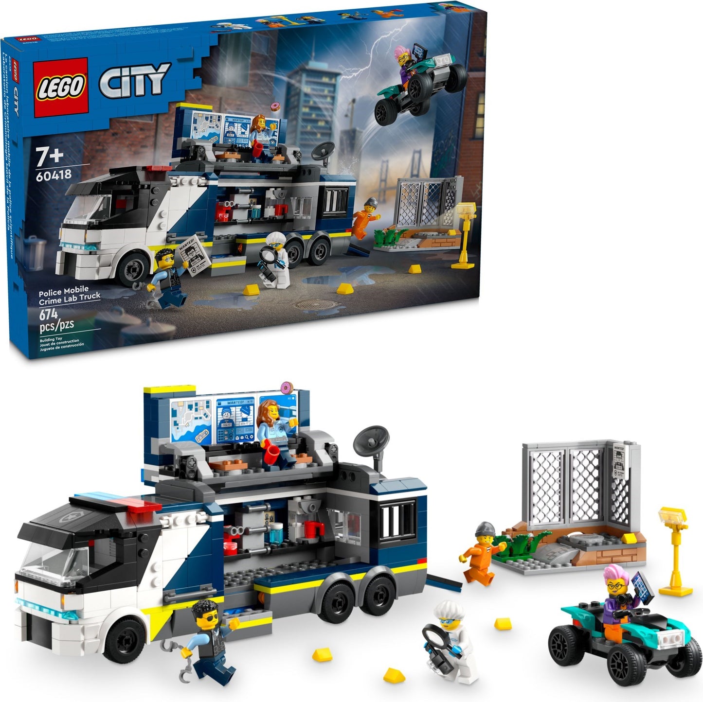 Police Mobile Crime Lab Truck | City | 60418