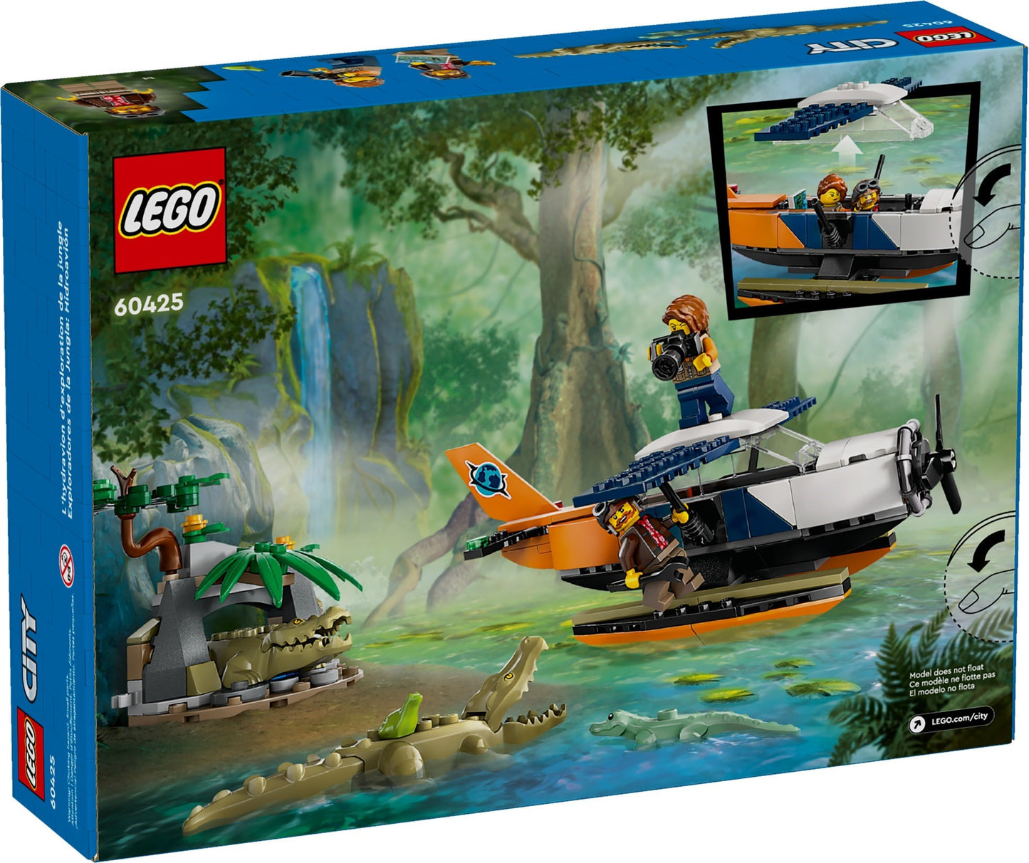 Jungle Explorer Water Plane  | City | 60425