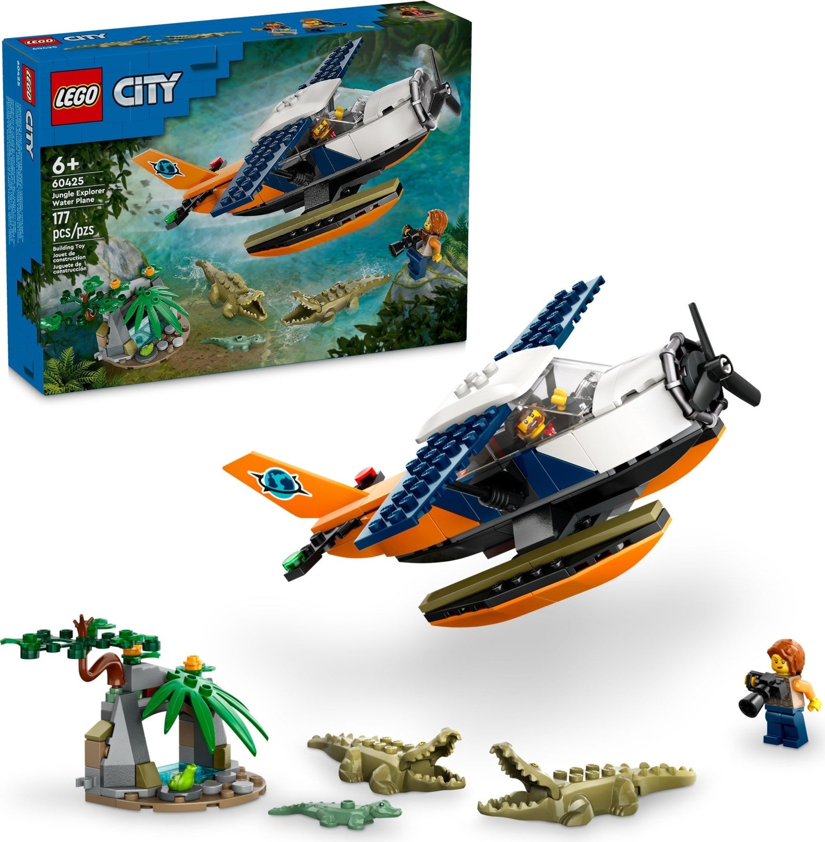 Jungle Explorer Water Plane  | City | 60425