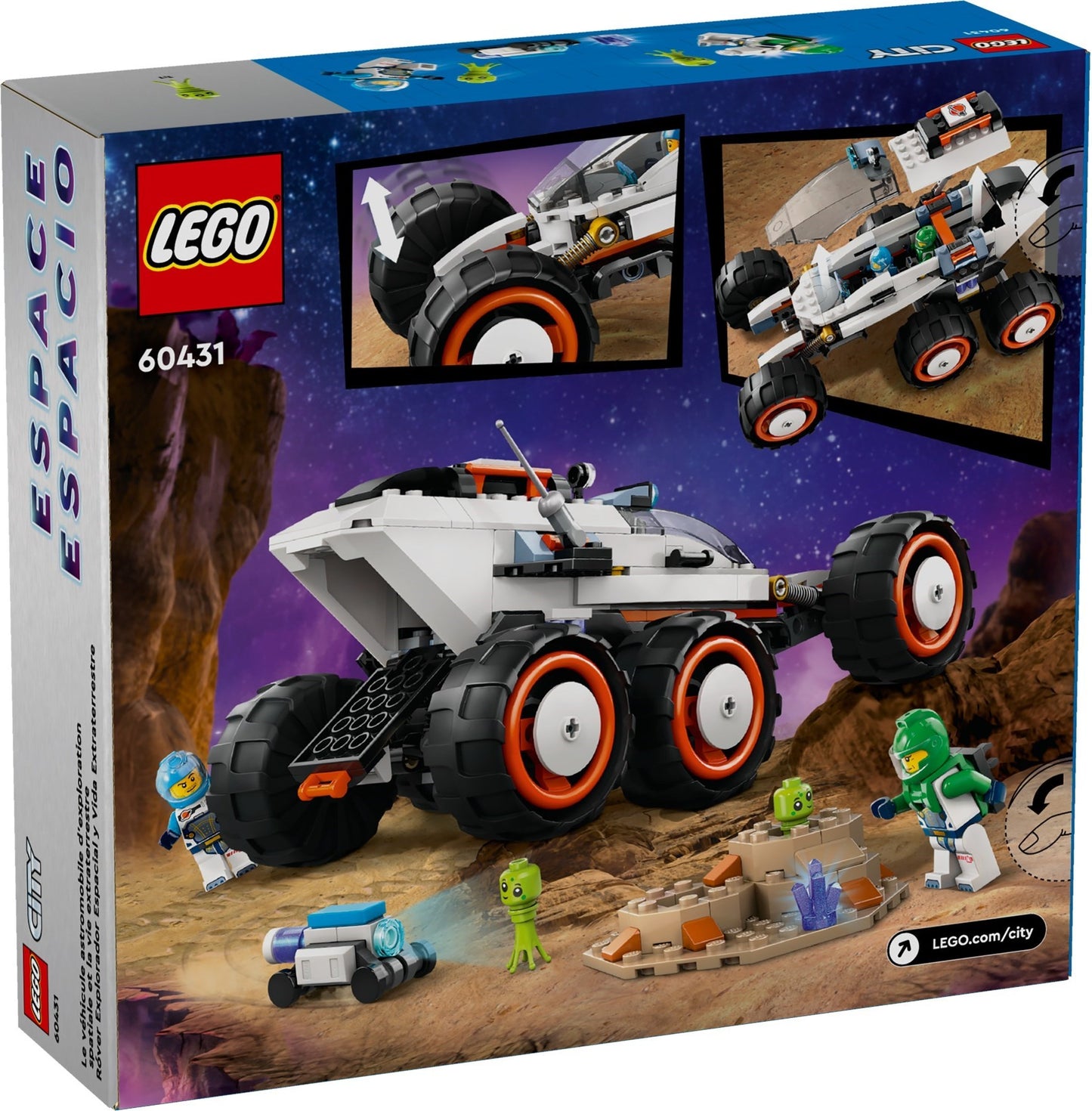 Space Explorer Rover and Alien Life | City | 60431
