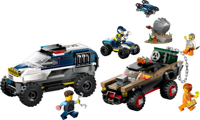 Off-Road Police Car Chase | City | 60449