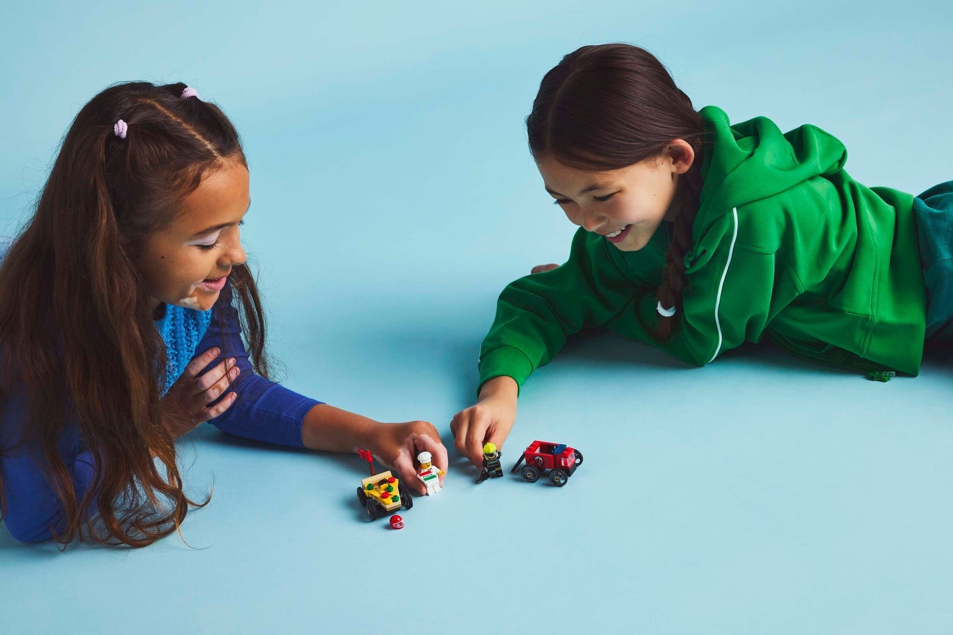 Pizza vs. Fire Truck Race Car Pack | City | 60458