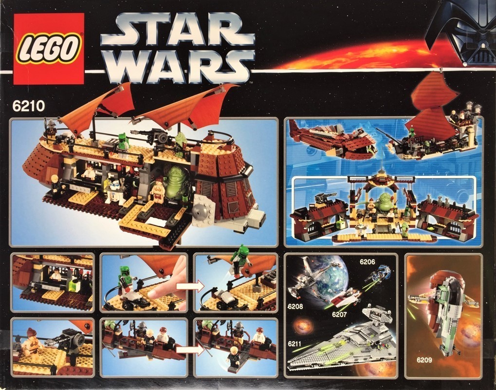 Jabba's Sail Barge | Star Wars | 6210