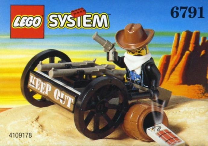 Le fusil à roue du bandit | Western | 6791
