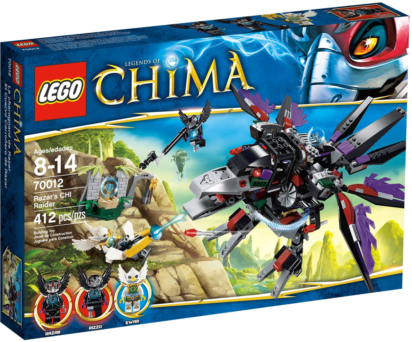 Le CHI Raider de Razar | Legends of Chima | 70012-2