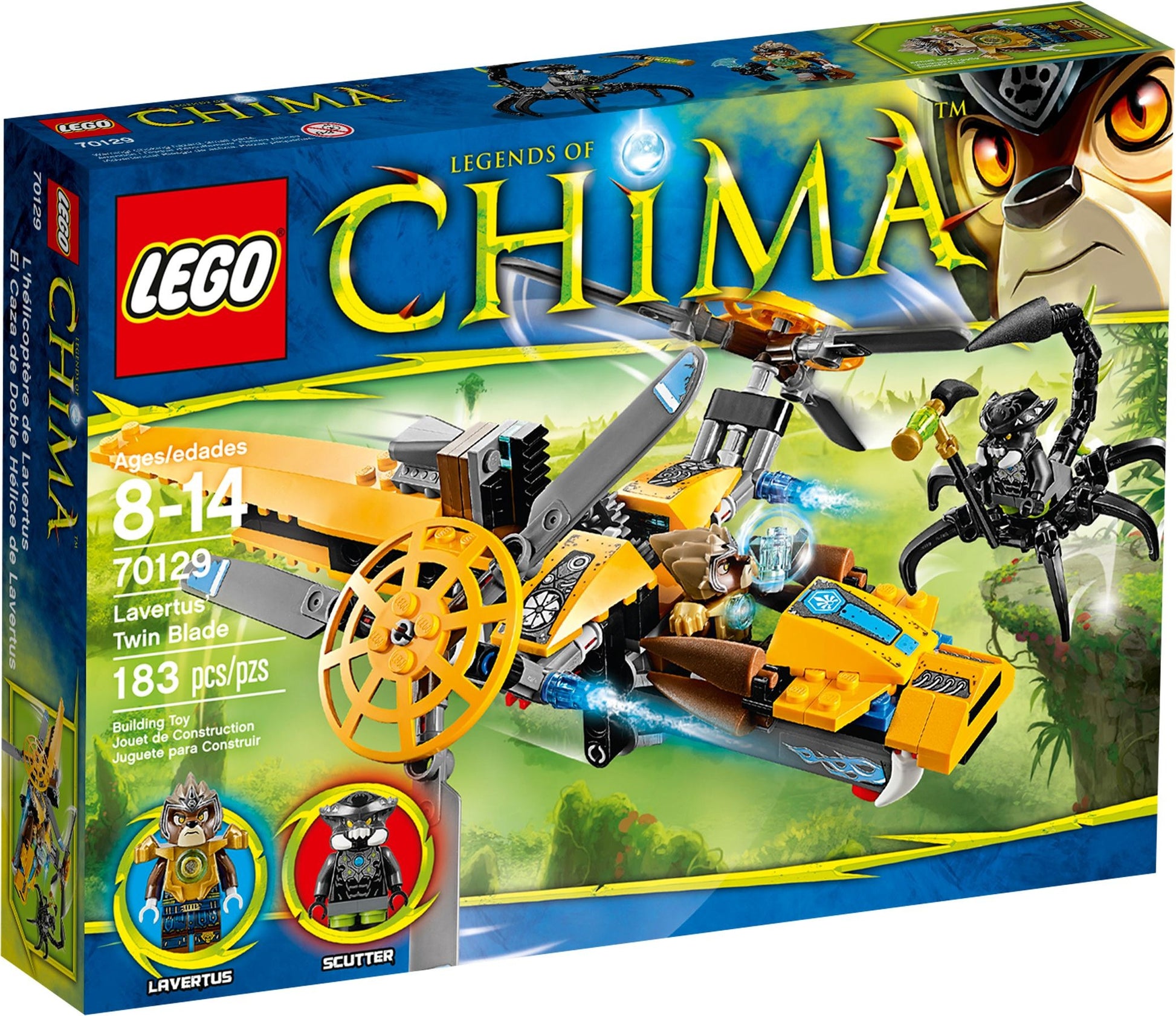 Lame jumelle de Lavertus | Legends of Chima | 70129