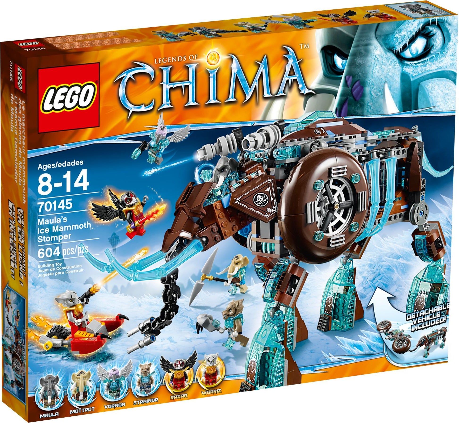 Maula's Ice Mammoth Stomper | Legends of Chima | 70145