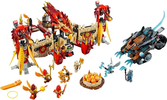 Flying Phoenix Fire Temple | Legends of Chima | 70146
