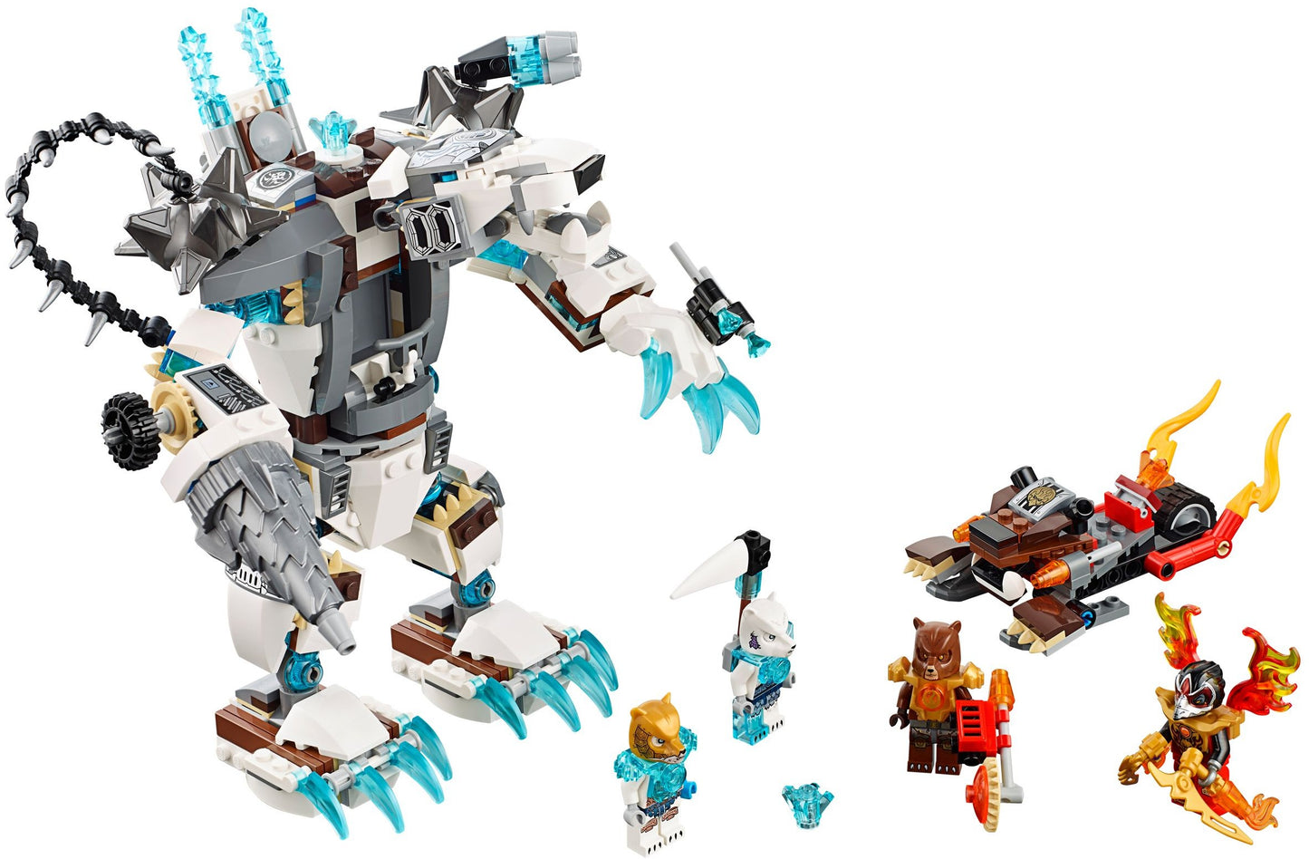Icebite's Claw Driller | Legends of Chima | 70223