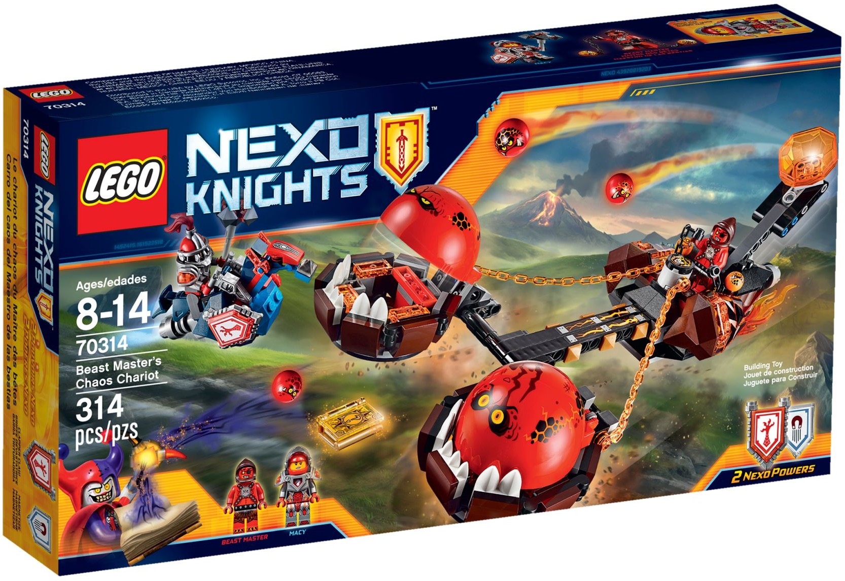 Beast Master's Chaos Chariot | Nexo Knights | 70314