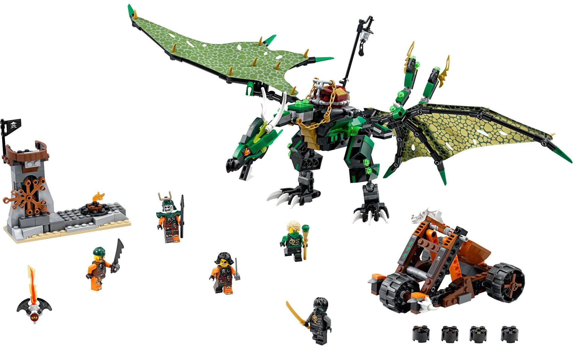 The Green NRG Dragon | Ninjago | 70593