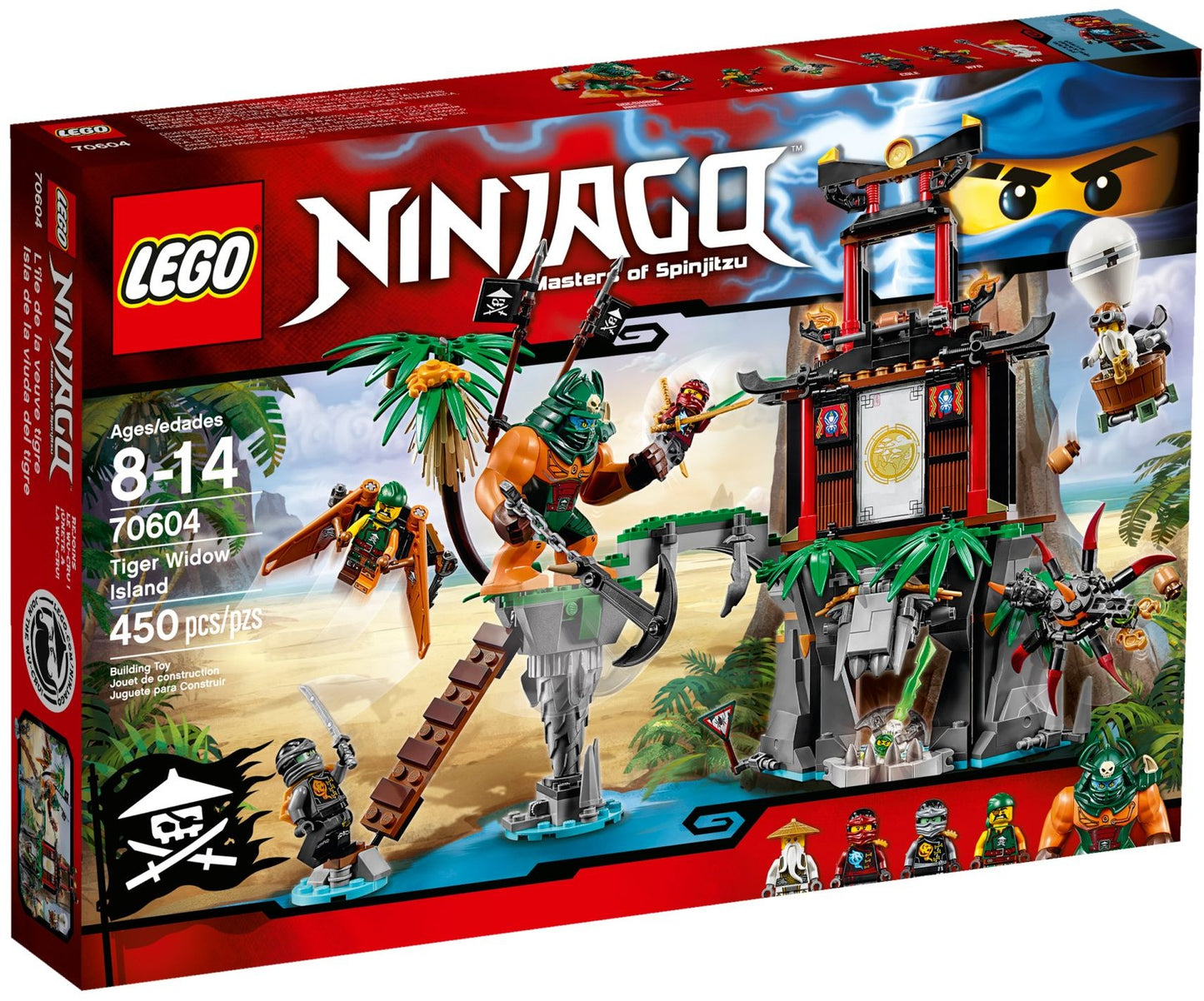 Île de la Veuve Tigre | Ninjago | 70604