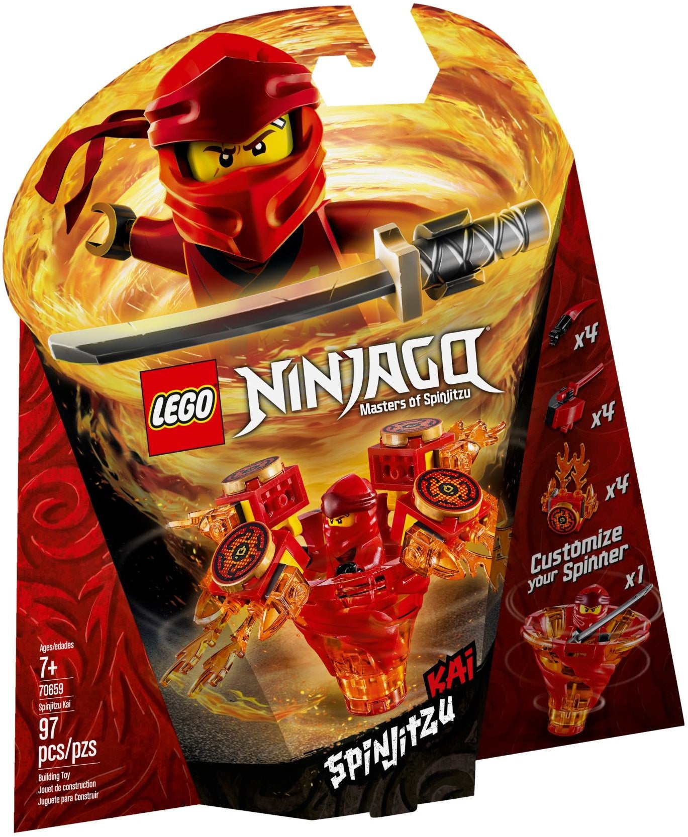 Spinjitzu Kai | Ninjago | 70659