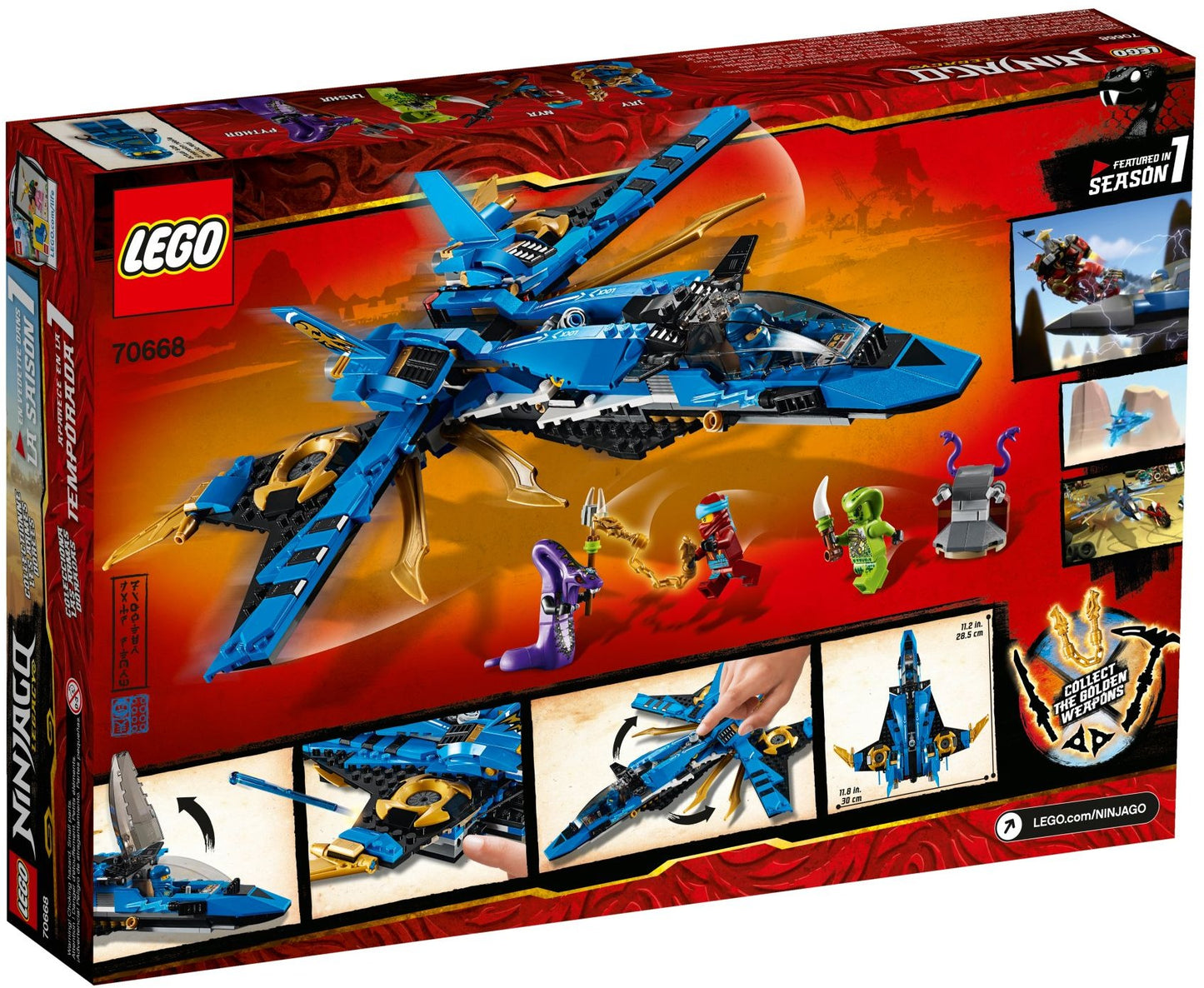 Jay's Storm Fighter | Ninjago | 70668