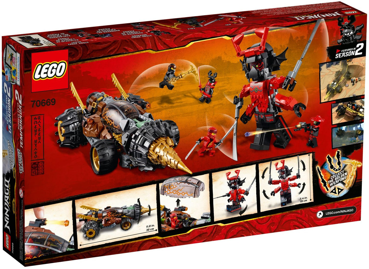Cole's Earth Driller  | Ninjago | 70669