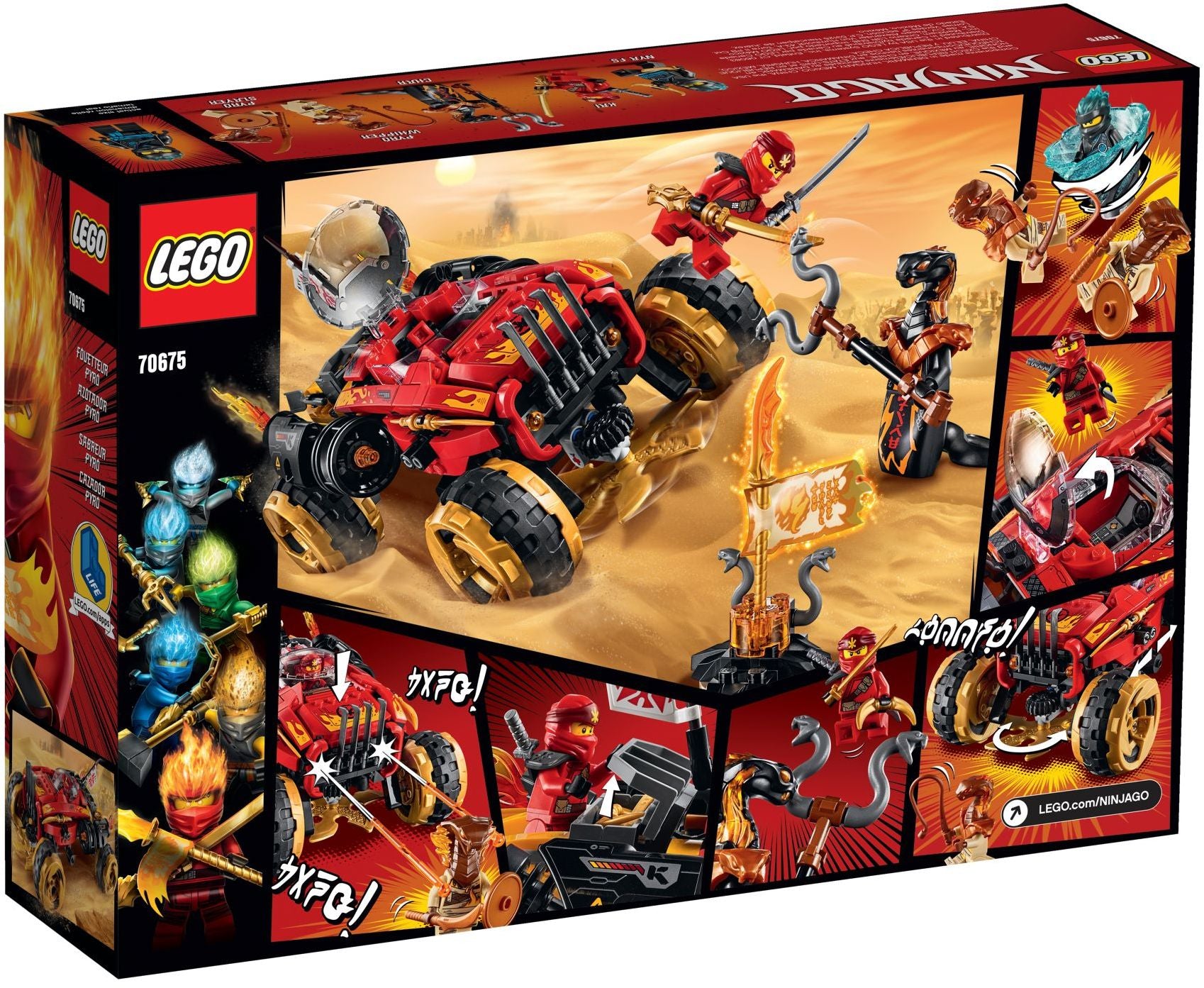 Katana 4X4 | Ninjago | 70675