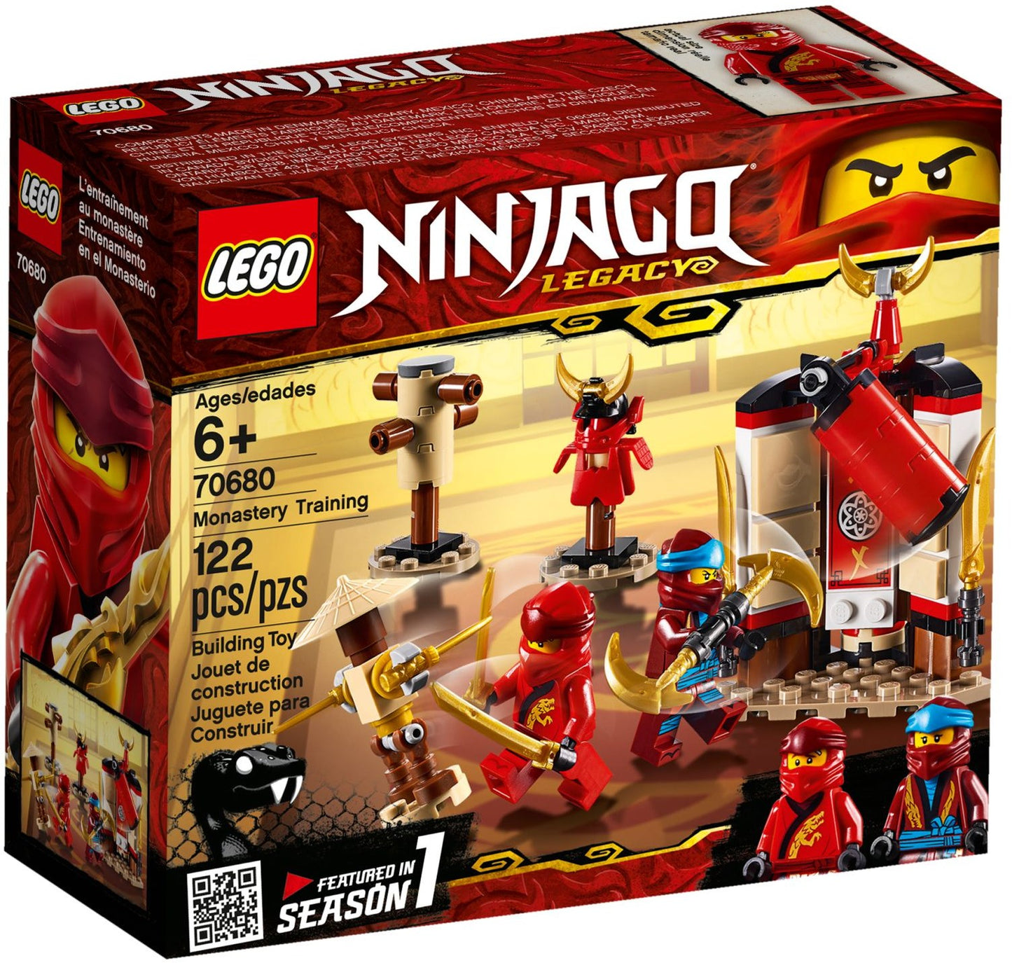 Entraînement au monastère | Ninjago | 70680
