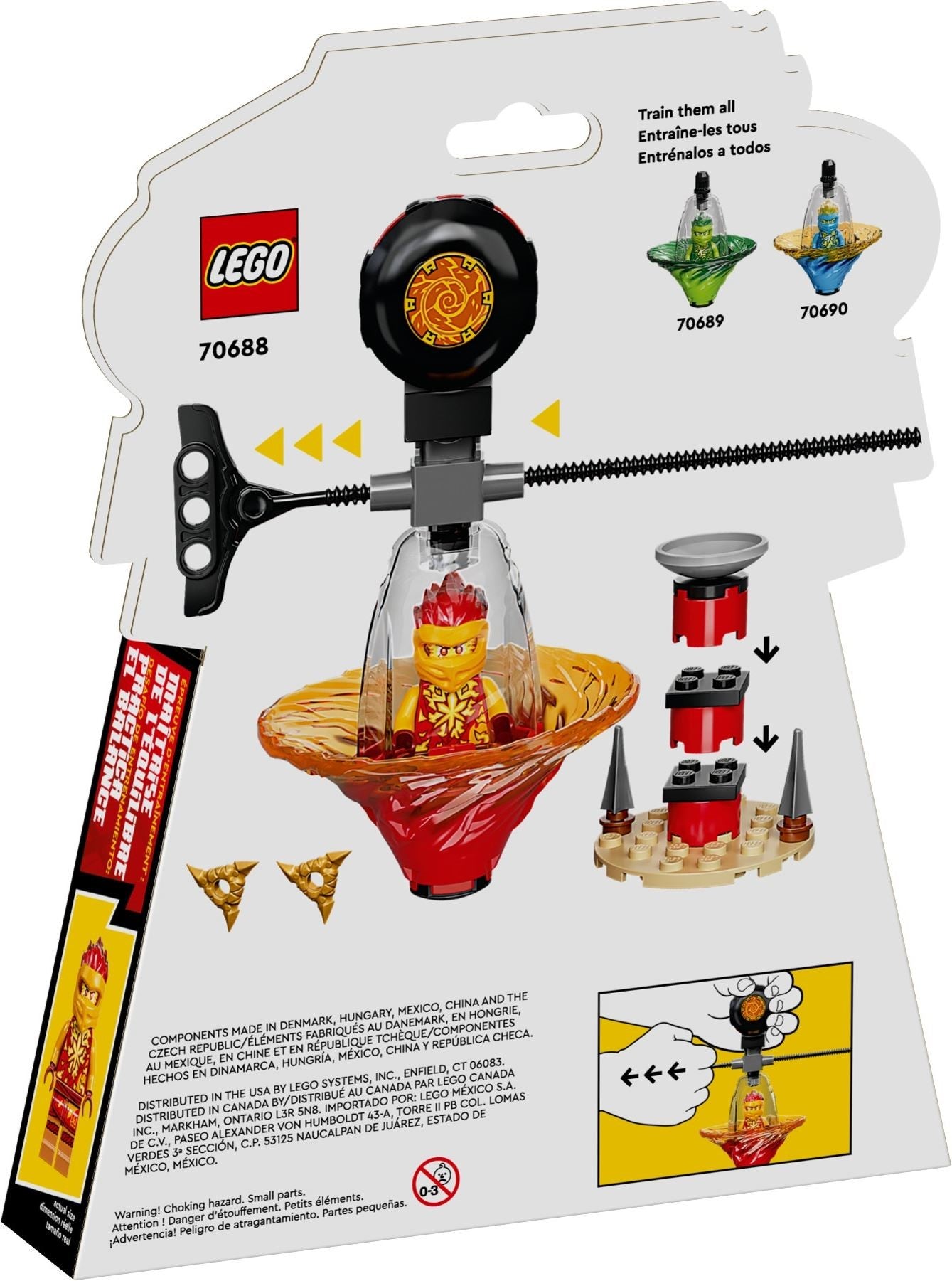 Kai's Spinjitzu Ninja Training | Ninjago | 70688