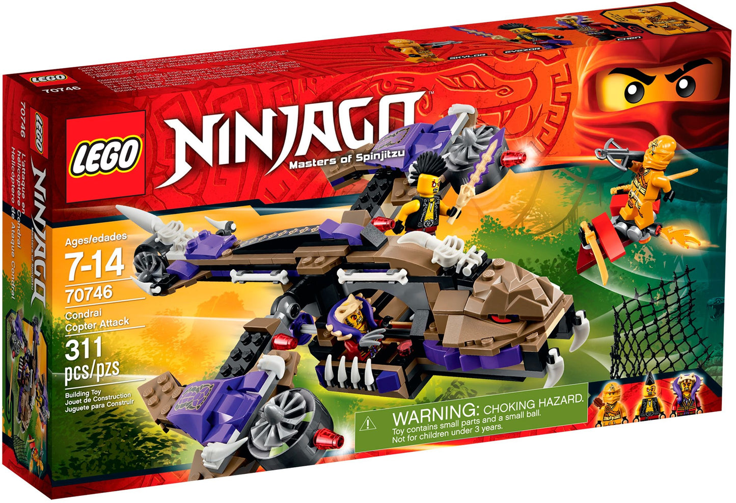 Condrai Copter Attack | Ninjago | 70746