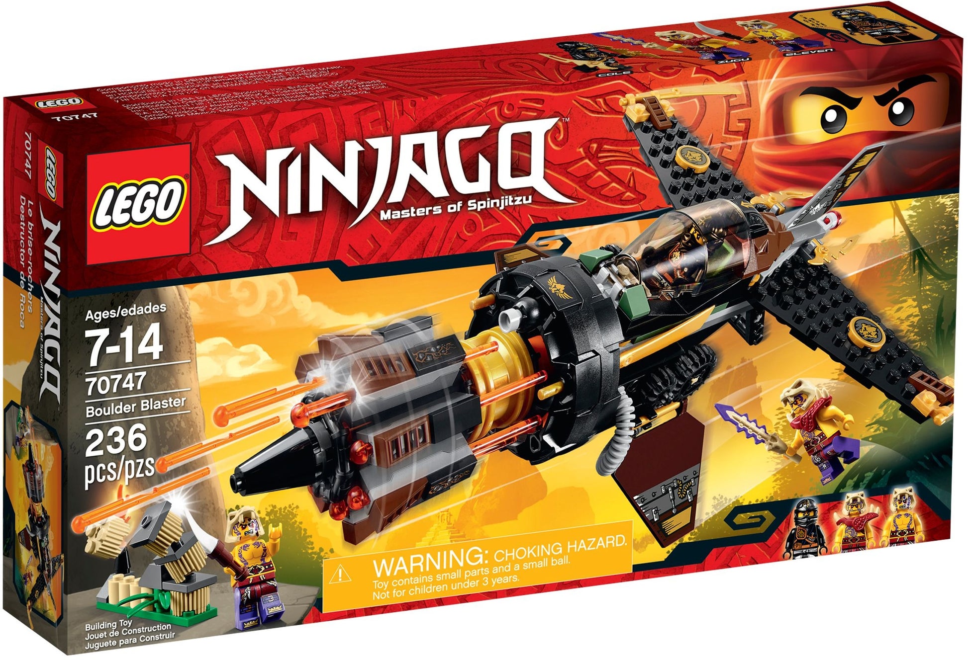 Boulder Blaster | Ninjago | 70747