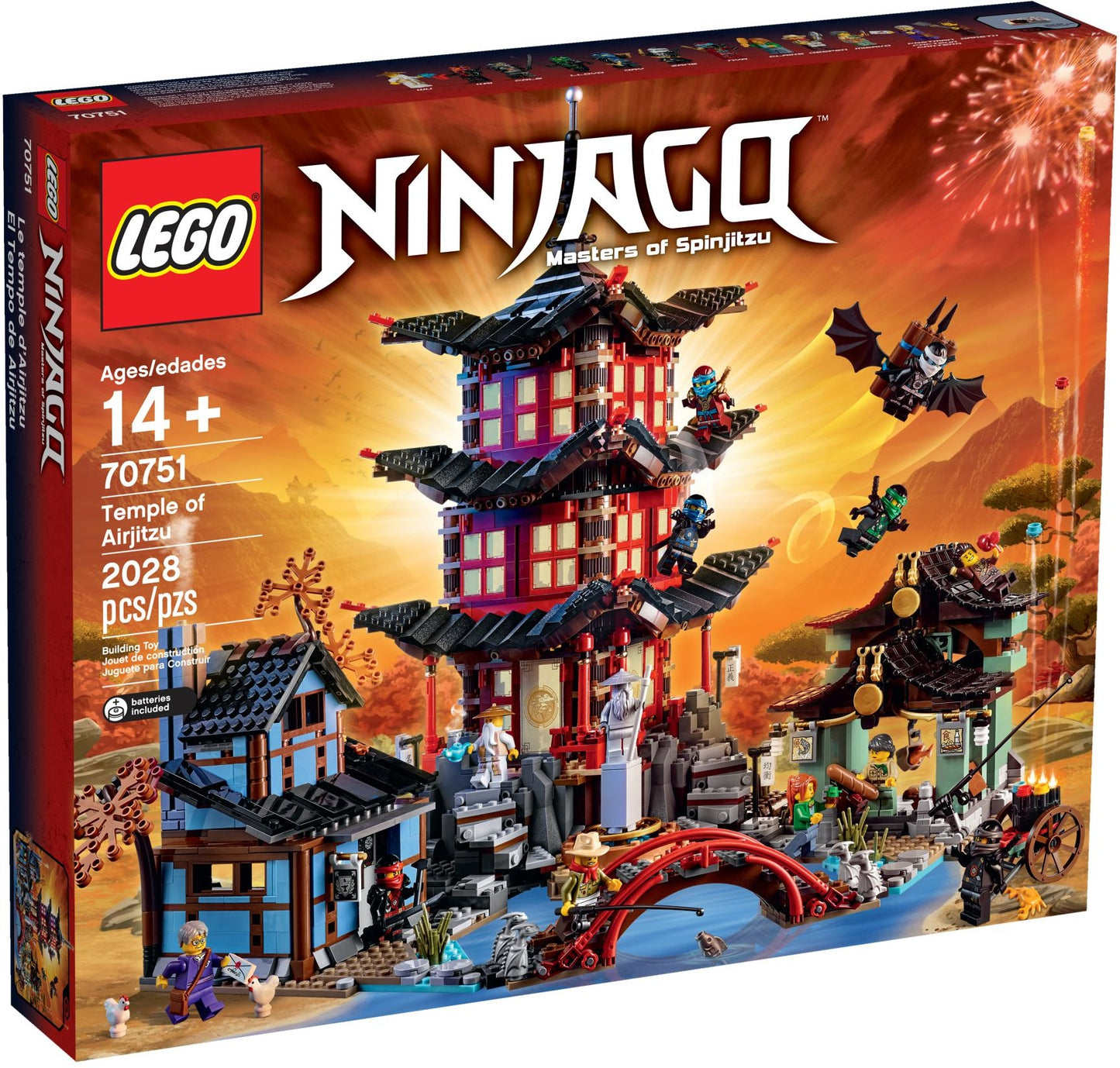Temple of Airjitzu | Ninjago | 70751