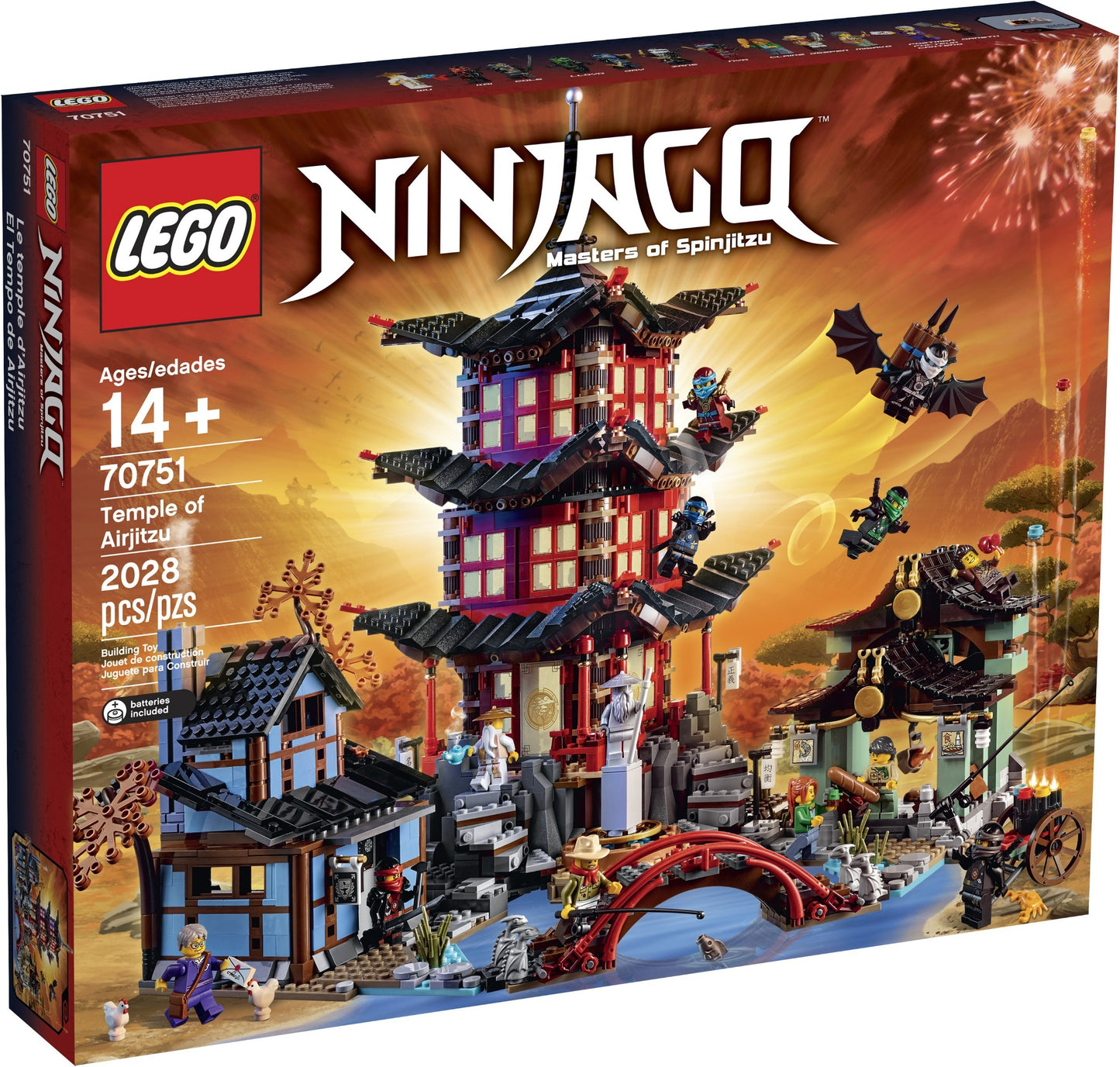 Temple of Airjitzu | Ninjago | 70751