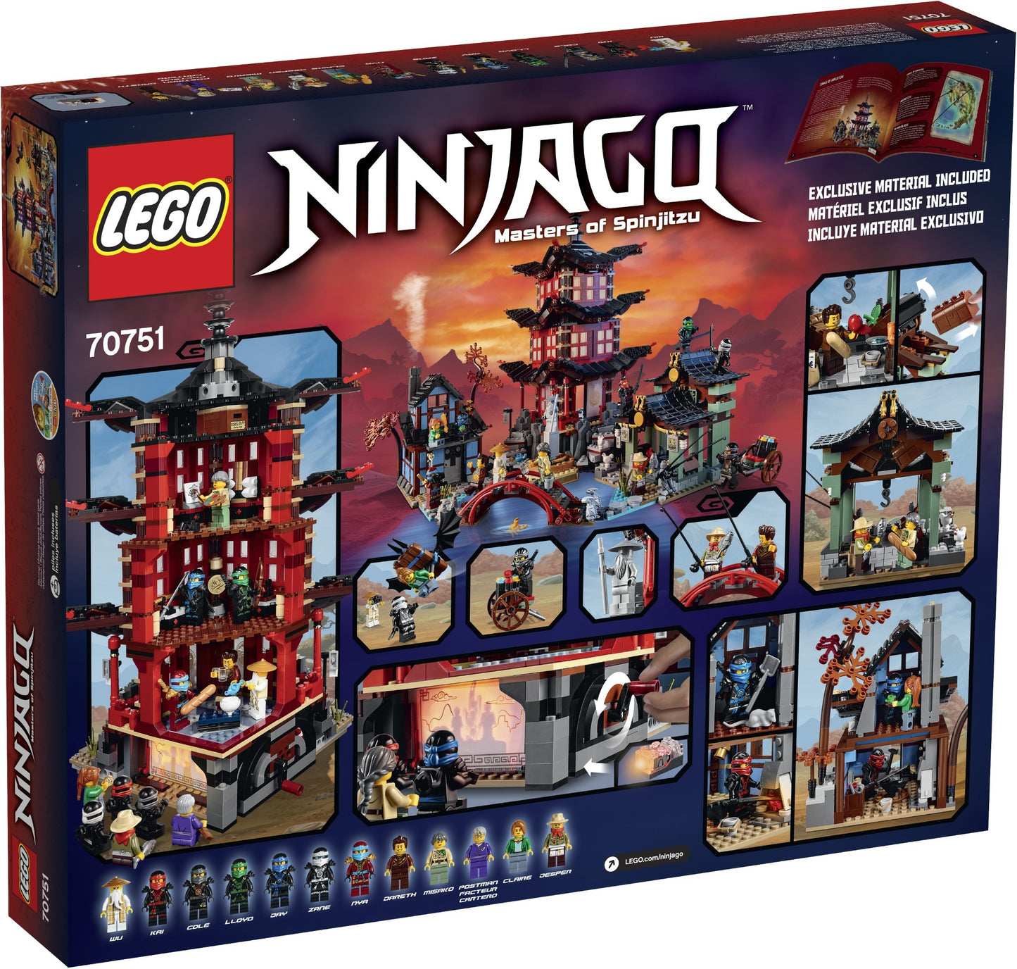 Temple of Airjitzu | Ninjago | 70751