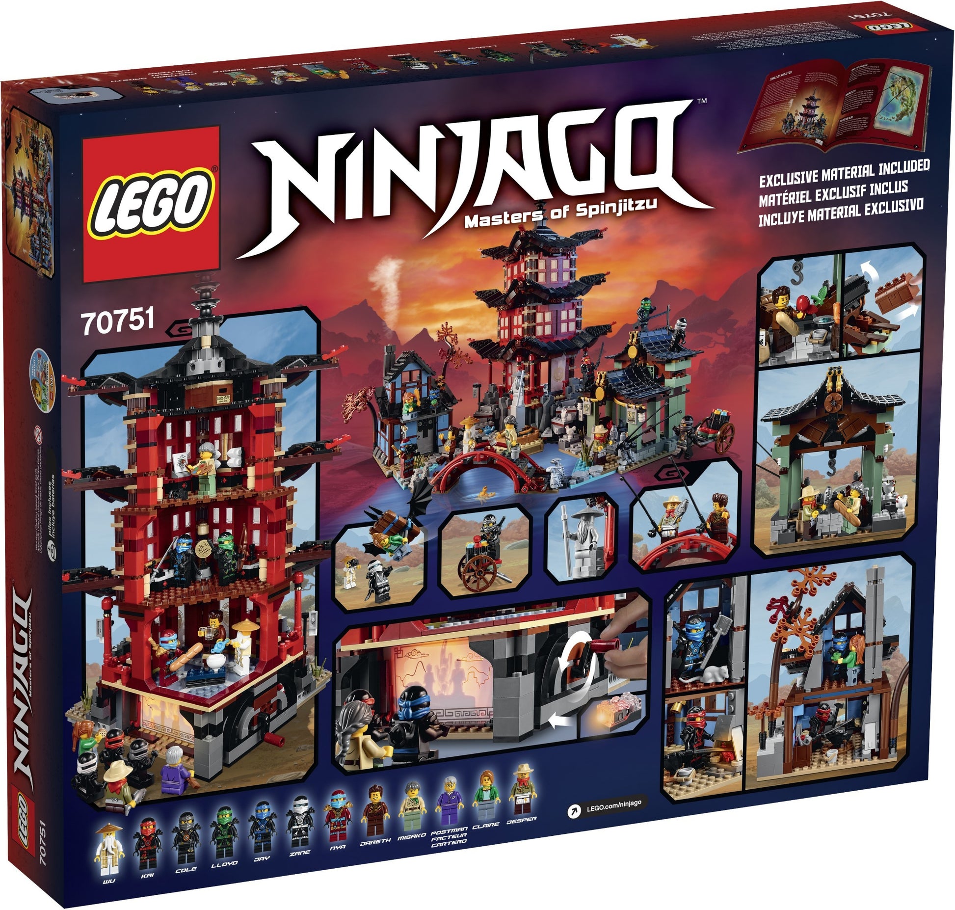 Temple of Airjitzu | Ninjago | 70751
