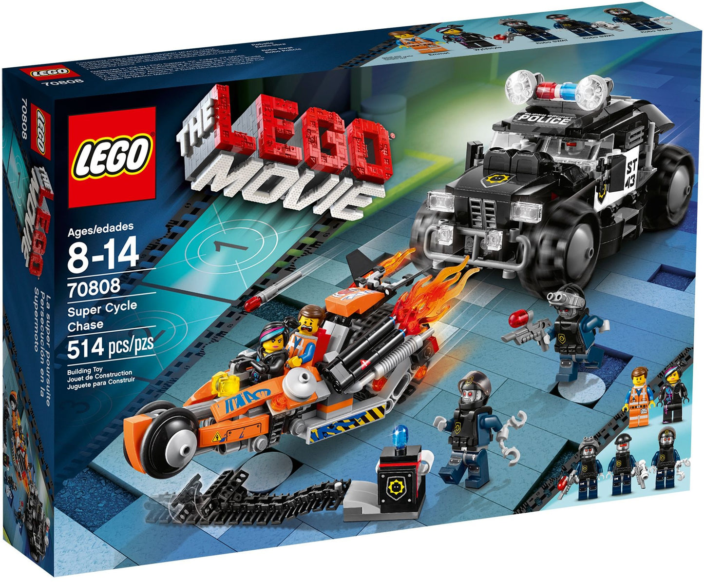 Super Cycle Chase | The LEGO Movie | 70808