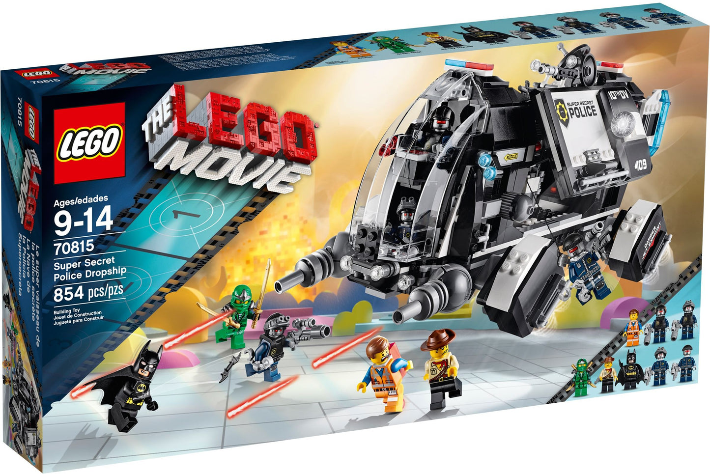 Super Secret Police Dropship | The LEGO Movie | 70815