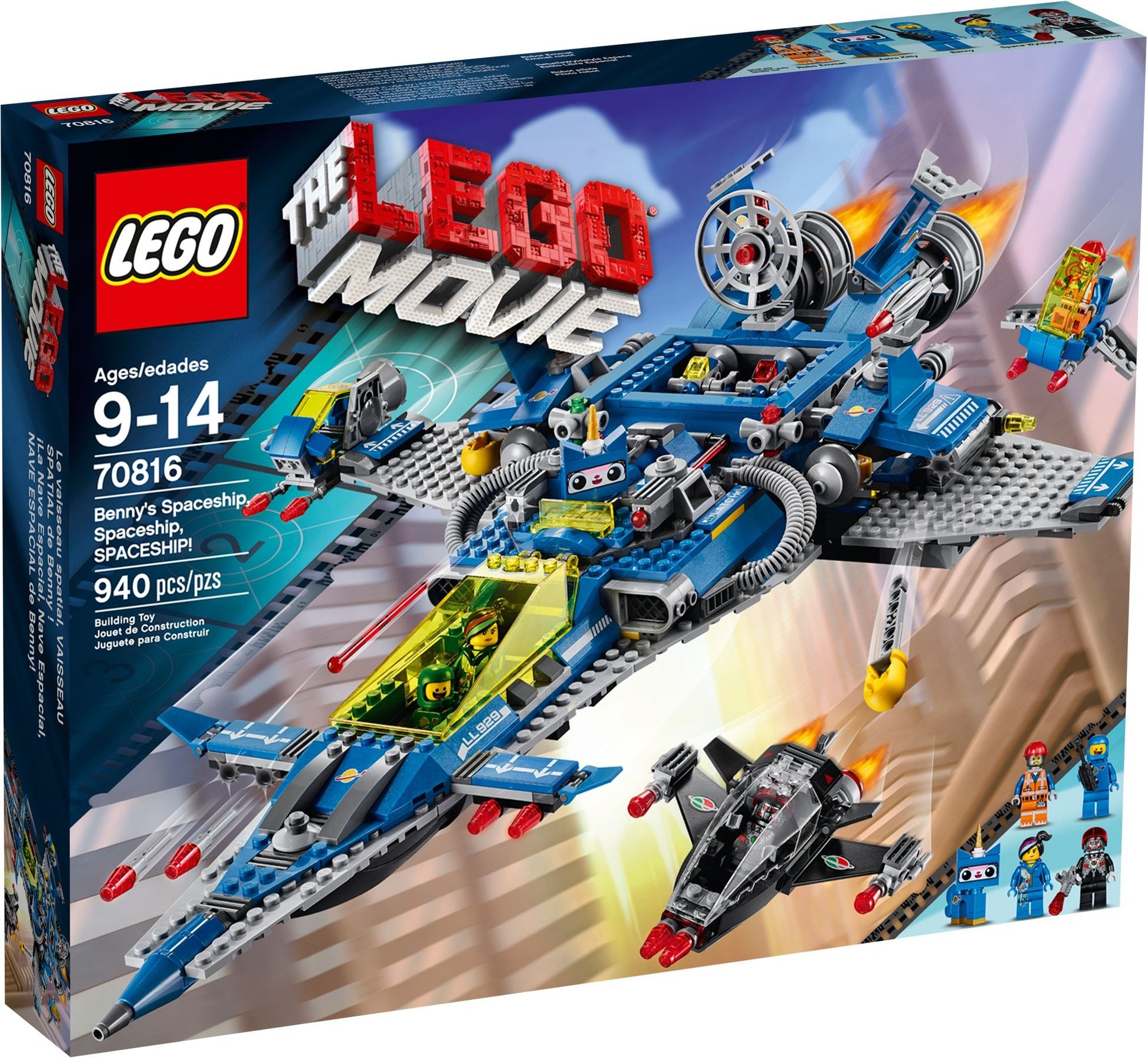 Benny's Spaceship, Spaceship, SPACESHIP! | The LEGO Movie | 70816