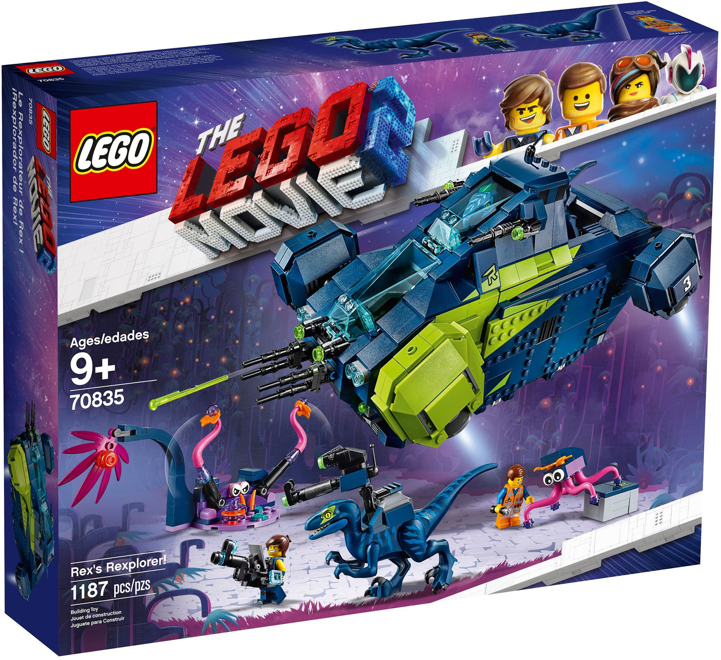 Rex's Rexplorer! | The LEGO Movie 2 | 70835