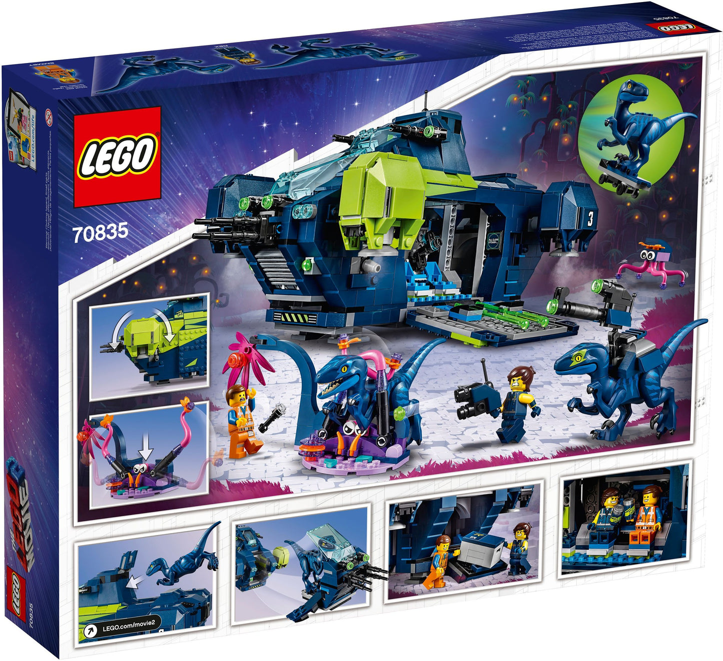 Rex's Rexplorer! | The LEGO Movie 2 | 70835