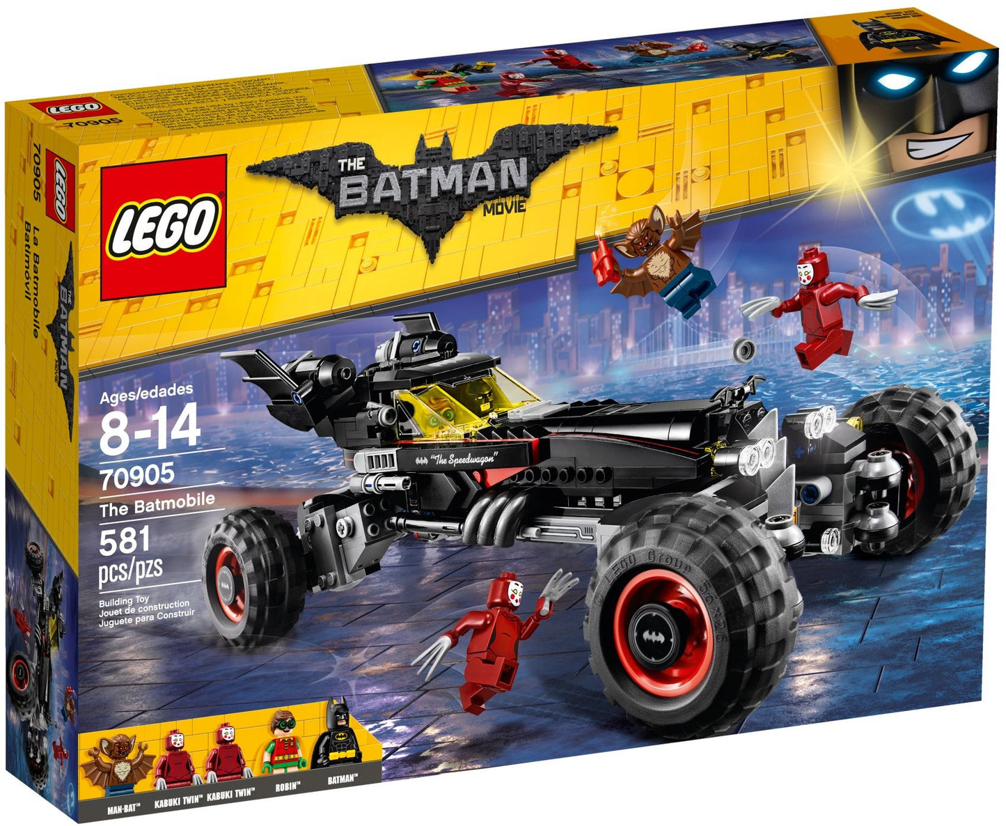 The Batmobile | The LEGO Batman Movie | 70905