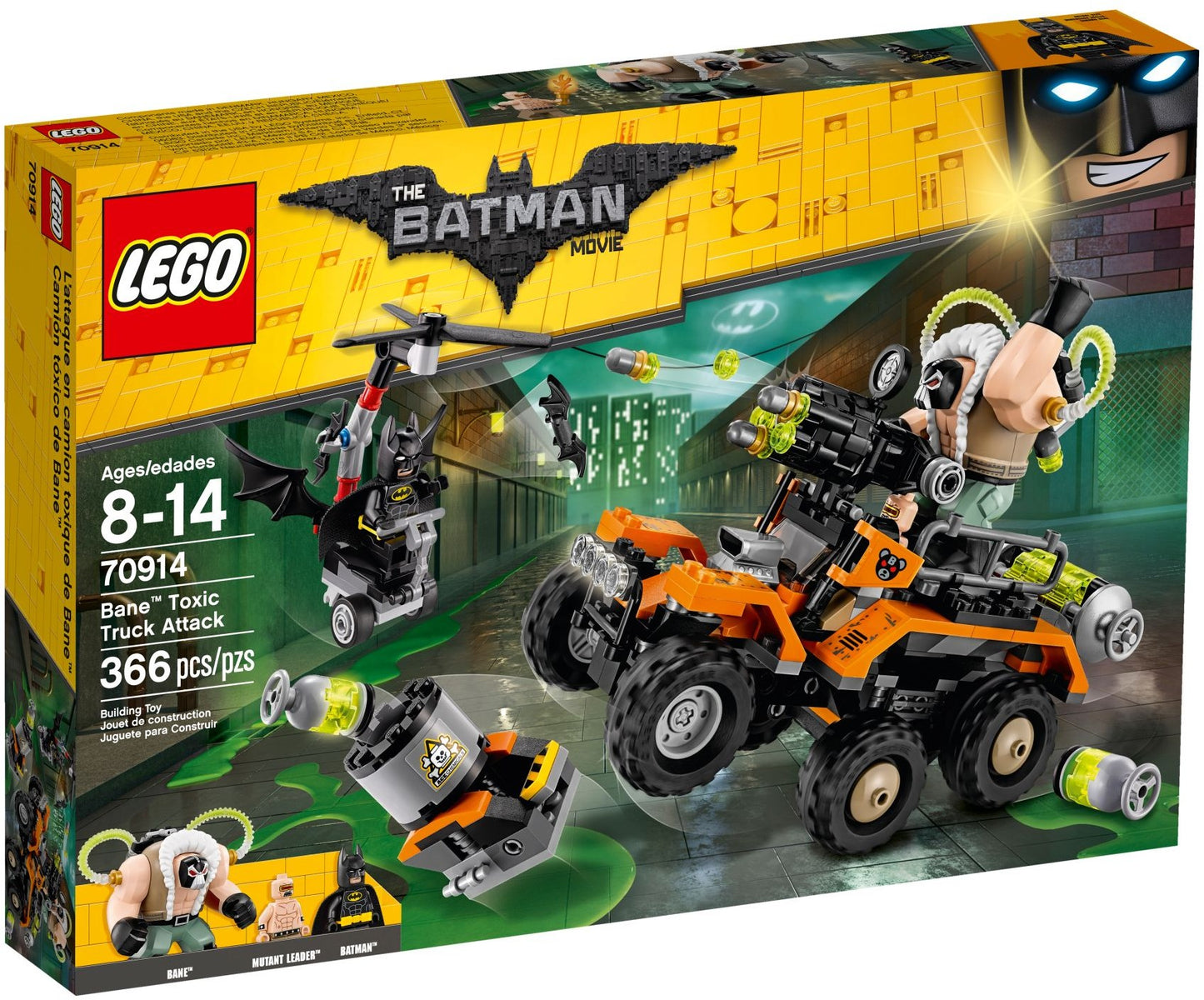 Bane Toxic Truck Attack | The LEGO Batman Movie | 70914