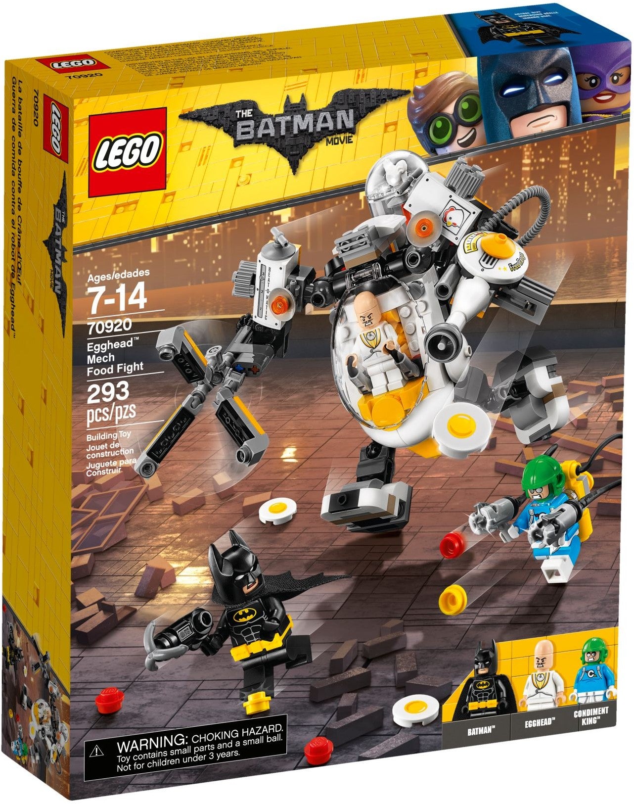 Egghead Mech Food Fight | The LEGO Batman Movie | 70920