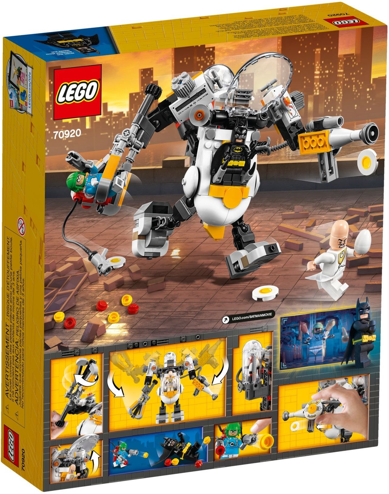 Egghead Mech Food Fight | The LEGO Batman Movie | 70920
