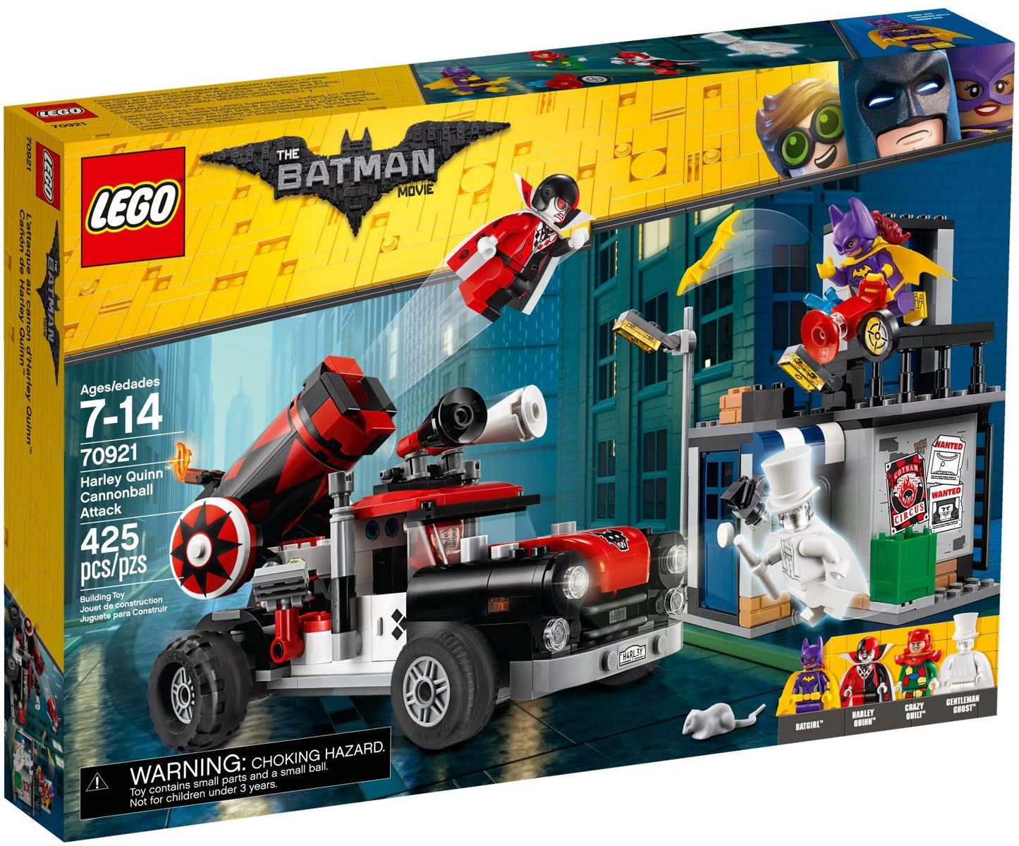 Harley Quinn Cannonball Attack | The LEGO Batman Movie | 70921