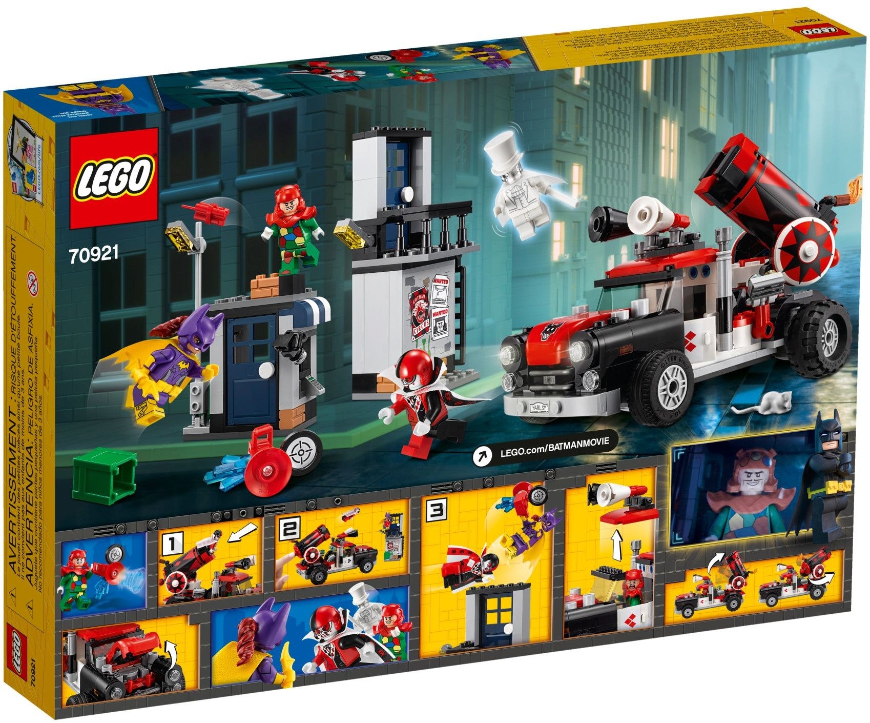 Harley Quinn Cannonball Attack | The LEGO Batman Movie | 70921