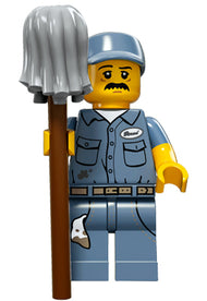Janitor | Collectable Minifigures | 71011-9
