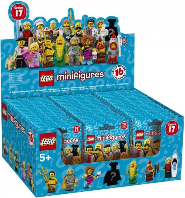 LEGO Minifigures - Series 17 - Sealed Bag | Collectable Minifigures | 71018-18