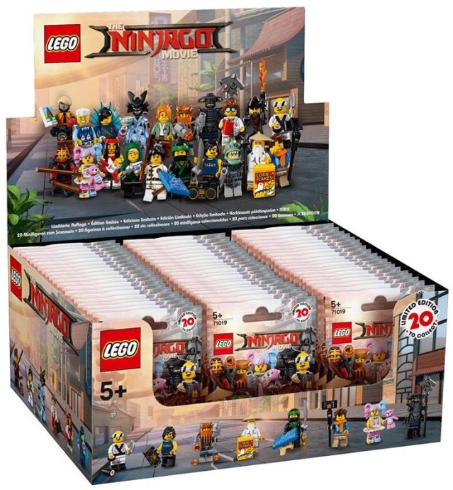 LEGO Minifigures - The LEGO NINJAGO Movie Series - Sealed Box | Collectable Minifigures | 71019-22