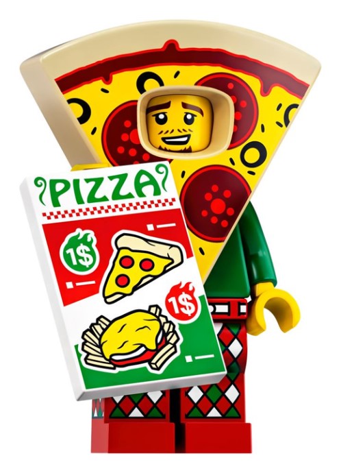 Le gars en costume de pizza | Figurines à collectionner | 71025-10