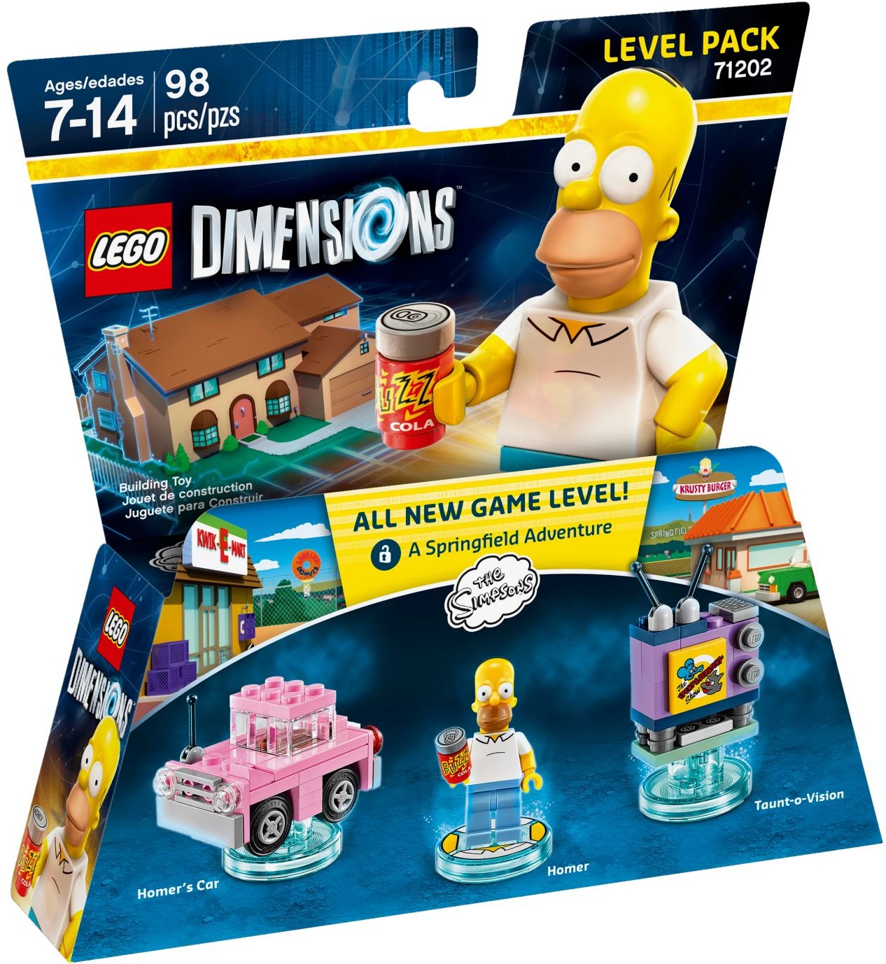 Pack de niveaux Les Simpson | Dimensions | 71202