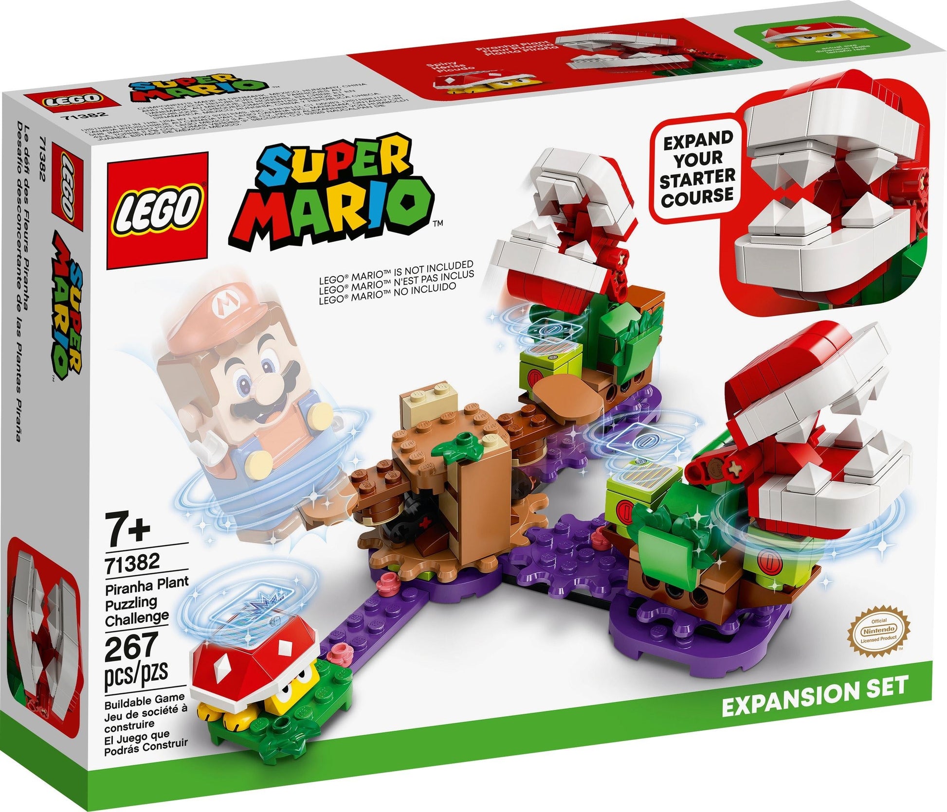 Défi énigmatique de la plante Piranha | Super Mario | 71382