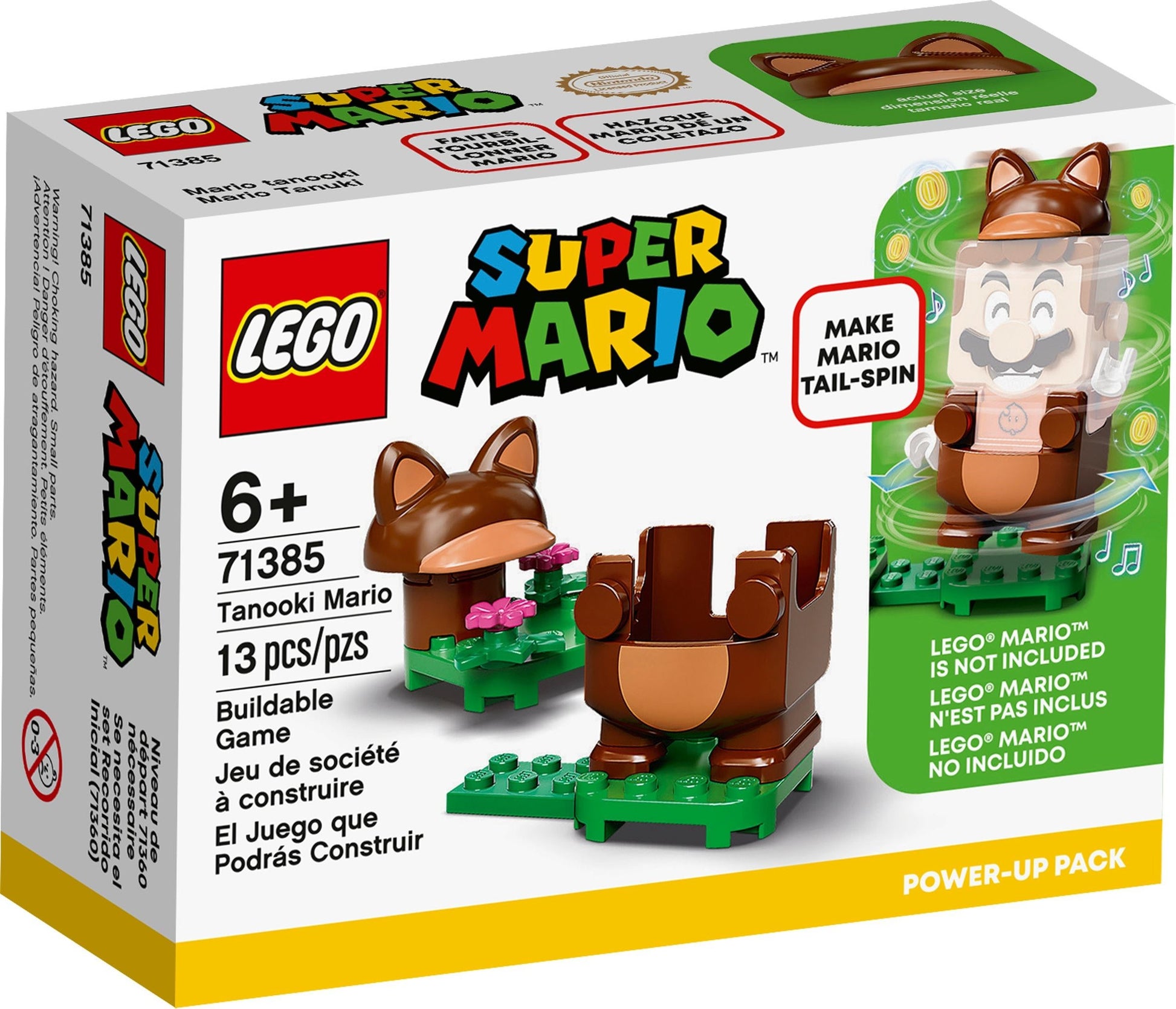 Tanooki Mario Power-Up Pack | Super Mario | 71385