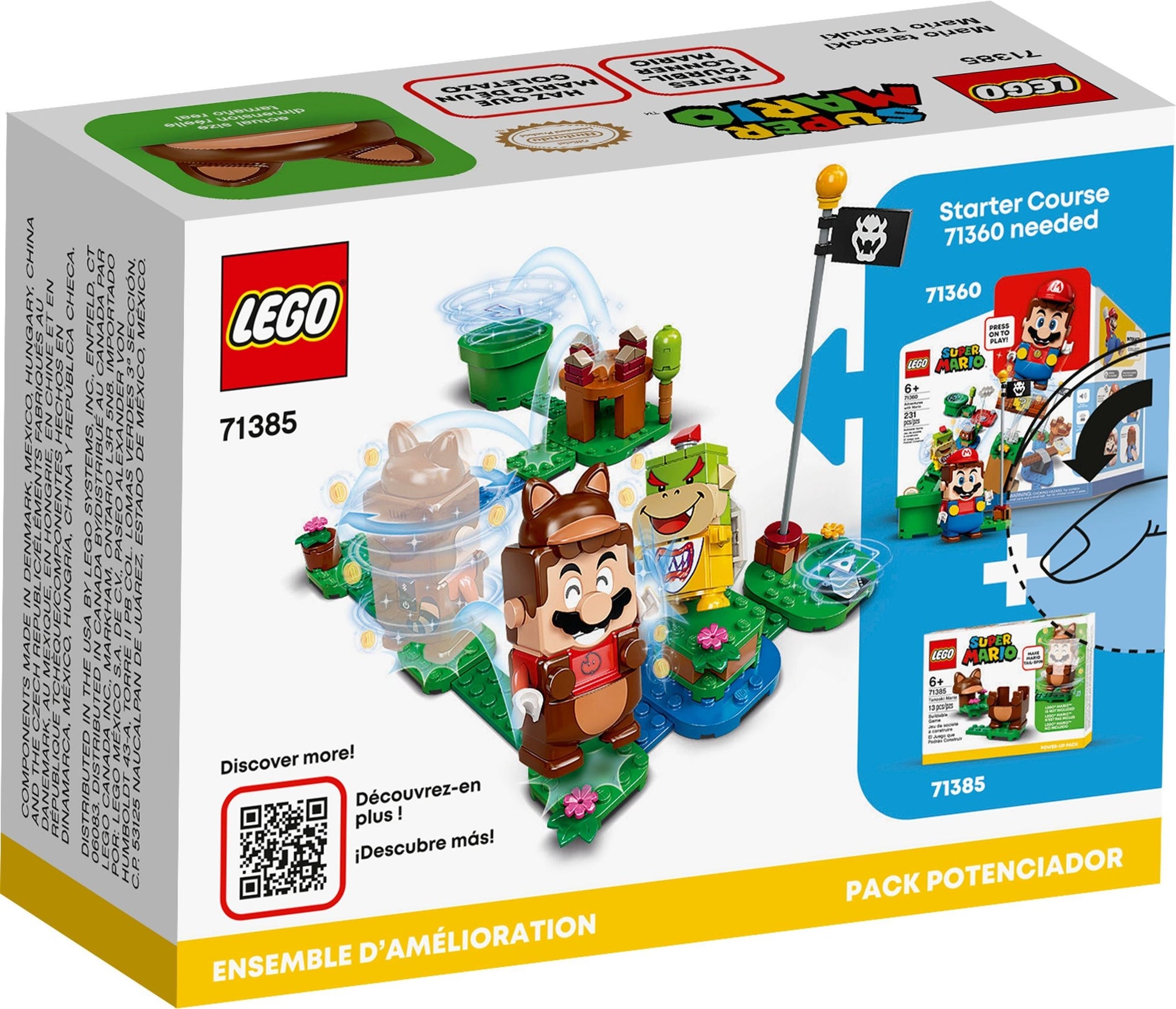 Tanooki Mario Power-Up Pack | Super Mario | 71385