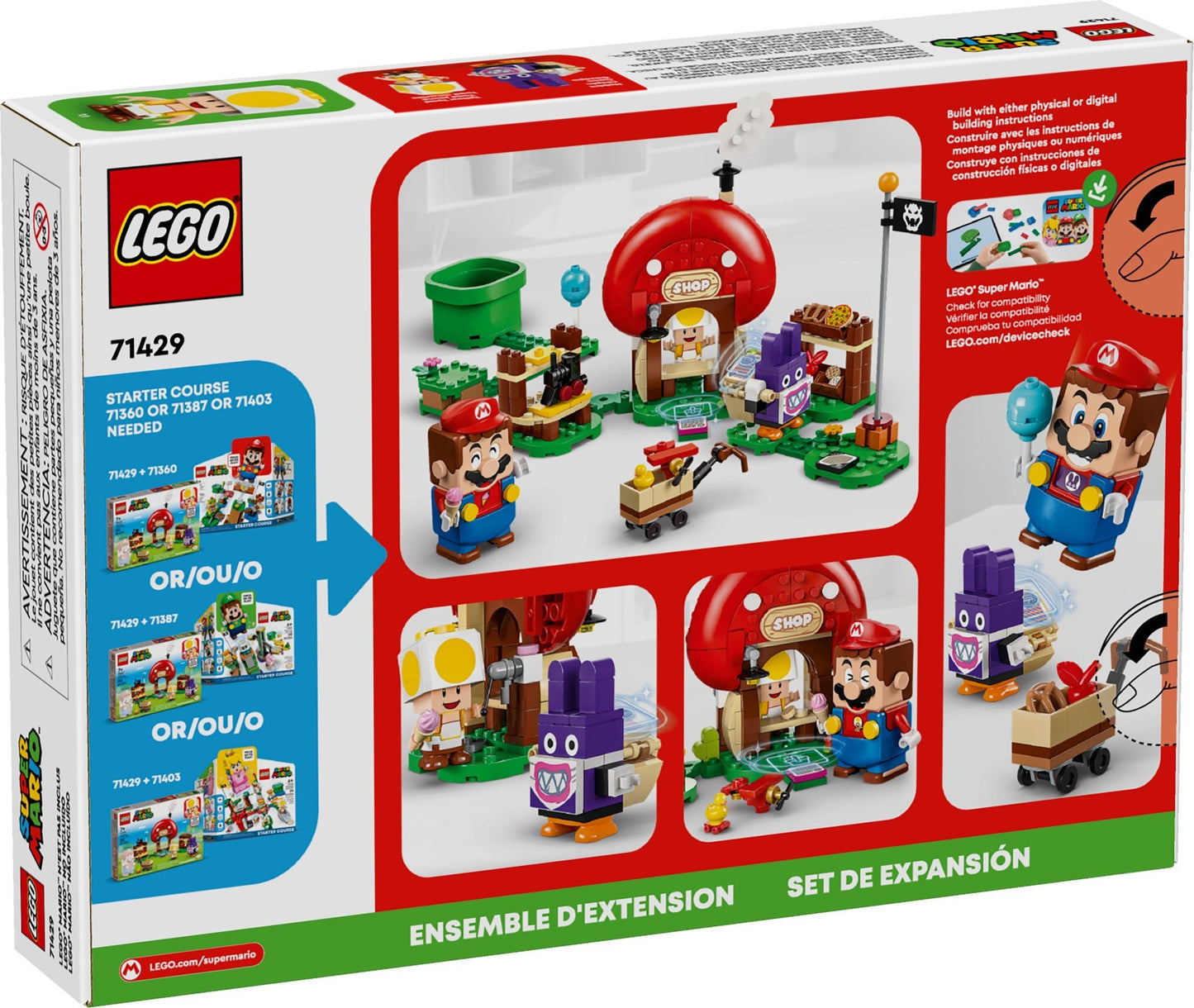 Nabbit at Toad's Shop | Super Mario | 71429